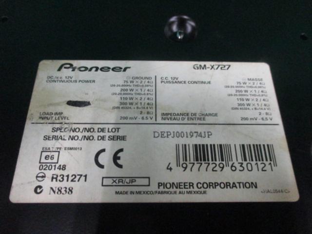 carrozzeria GM-X727