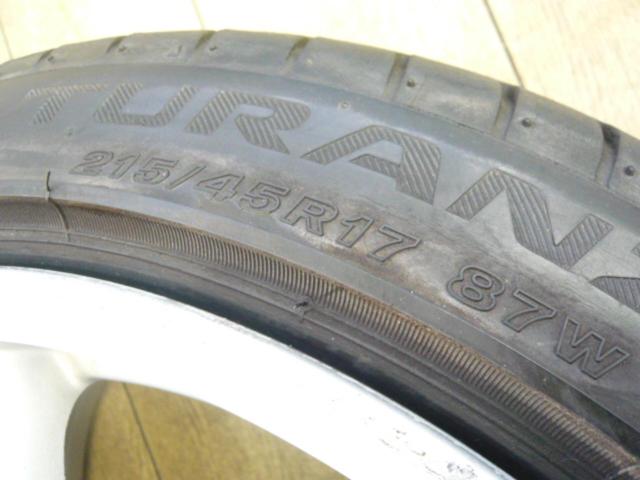  !! diversion 
NISSAN
Skyline GT-R / BCNR33 genuine wheel
+
BRIDGESTONE
TURANZA
T002 (manufactured in 2020)