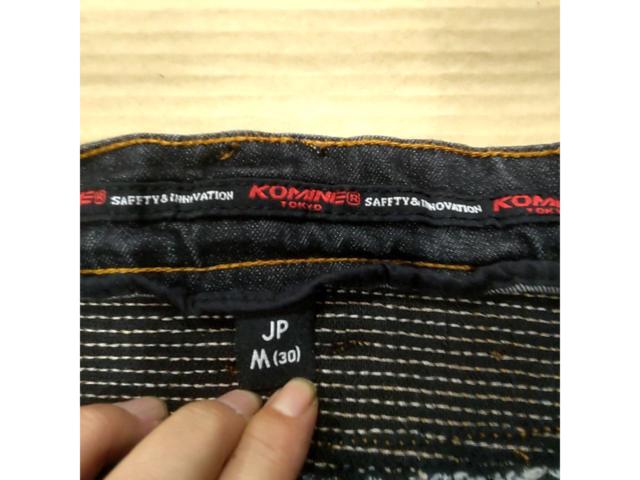 【KOMINE】07-7183 スーパーフィット KV デニムジーンズ M(30)サイズ