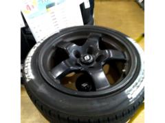 ワケアリ 日産純正 スカイラインGT-R/BNR32 純正鍛造ホイール+BRIDGESTONE TECHNO SPORTS