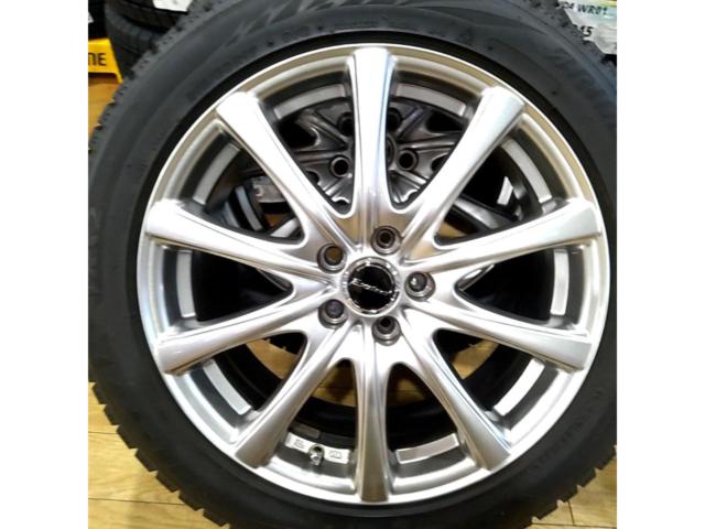 HOT STUFF Exsteer スポークホイール+BRIDGESTONE BLIZZAK VRX2