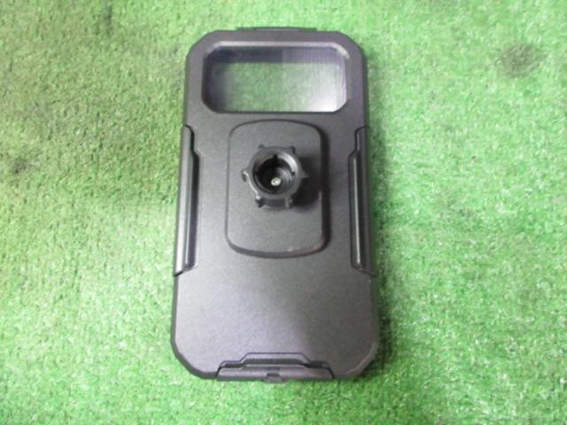 【メーカー不明】バイク用スマホホルダー クランプ取付タイプ
