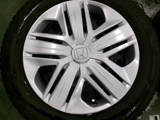 HONDA(ホンダ) フィット GK系 純正スチール+BRIDGESTONE(ブリヂストン)BLIZZAK VRX3 185/60R15