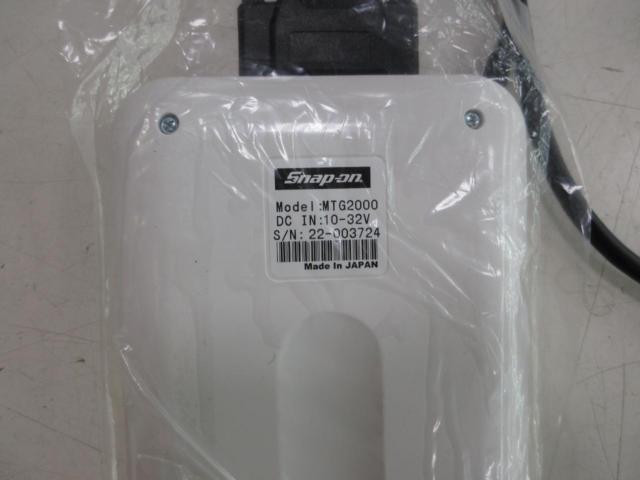 Snap-on
MTG2000
Diagnostic machine