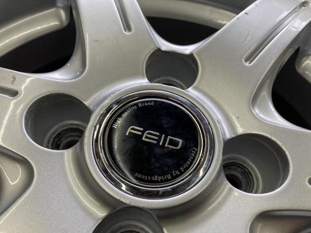 【BRIDGESTONE(ブリヂストン)】FEID(フェイド) G6 (4HOLE)+【BRIDGESTONE】BLIZZAK VRX2 185/70-14