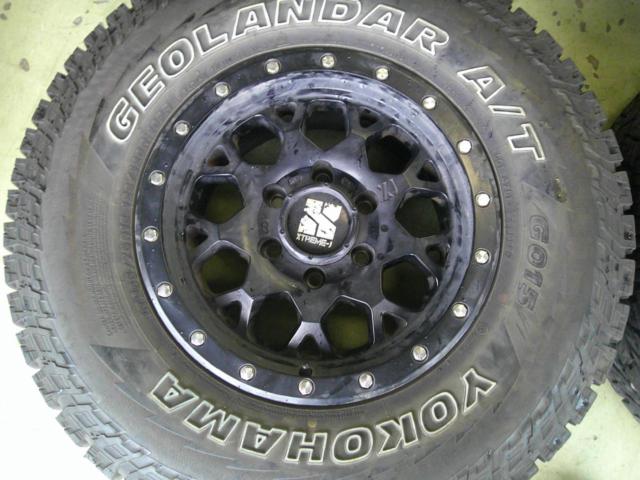 MLJ
XTREME-J
XJ04+YOKOHAMA
GEOLANDAR
A / T
G015