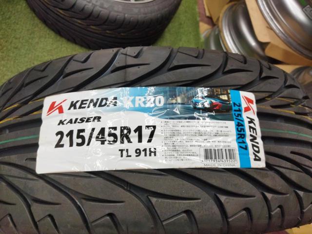 [100-5H] 【人気☆タイヤラベル付きセット!】 LEONIS UC + KENDA KENETICA ECO KR203 215/45R17 2026年モデル + KENDA(ケンダ) K