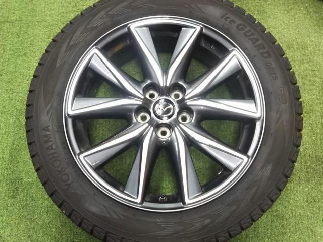 マツダ純正 CX-5 Lパッケージ純正ホイール+YOKOHAMA iceGUARD G075