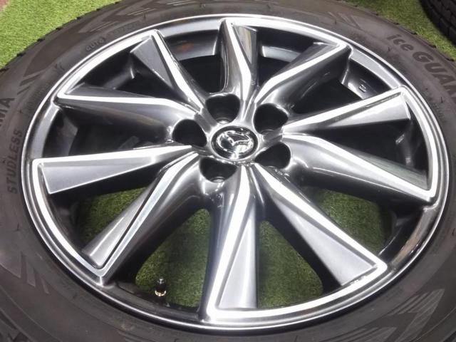 マツダ純正 CX-5 Lパッケージ純正ホイール+YOKOHAMA iceGUARD G075
