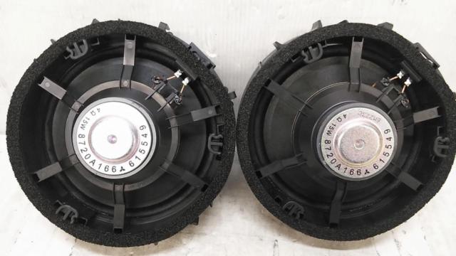 2-piece Mitsubishi genuine part
Door embedded speaker