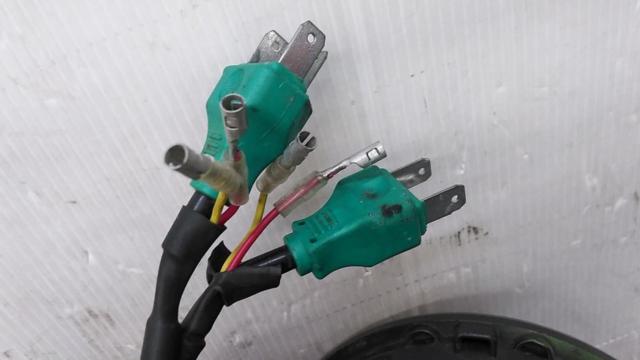 【左右セット】メーカー不明 イカリング付きプロジェクターLEDヘッドライト
