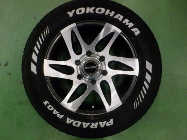 8RAYS DAYTONA
CX
Face2
+
YOKOHAMA
PARADA
PA03
White Letter