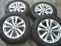 DUNLOP WINTERMAXX SJ8+ + 日産 エクストレイル 純正ホイール