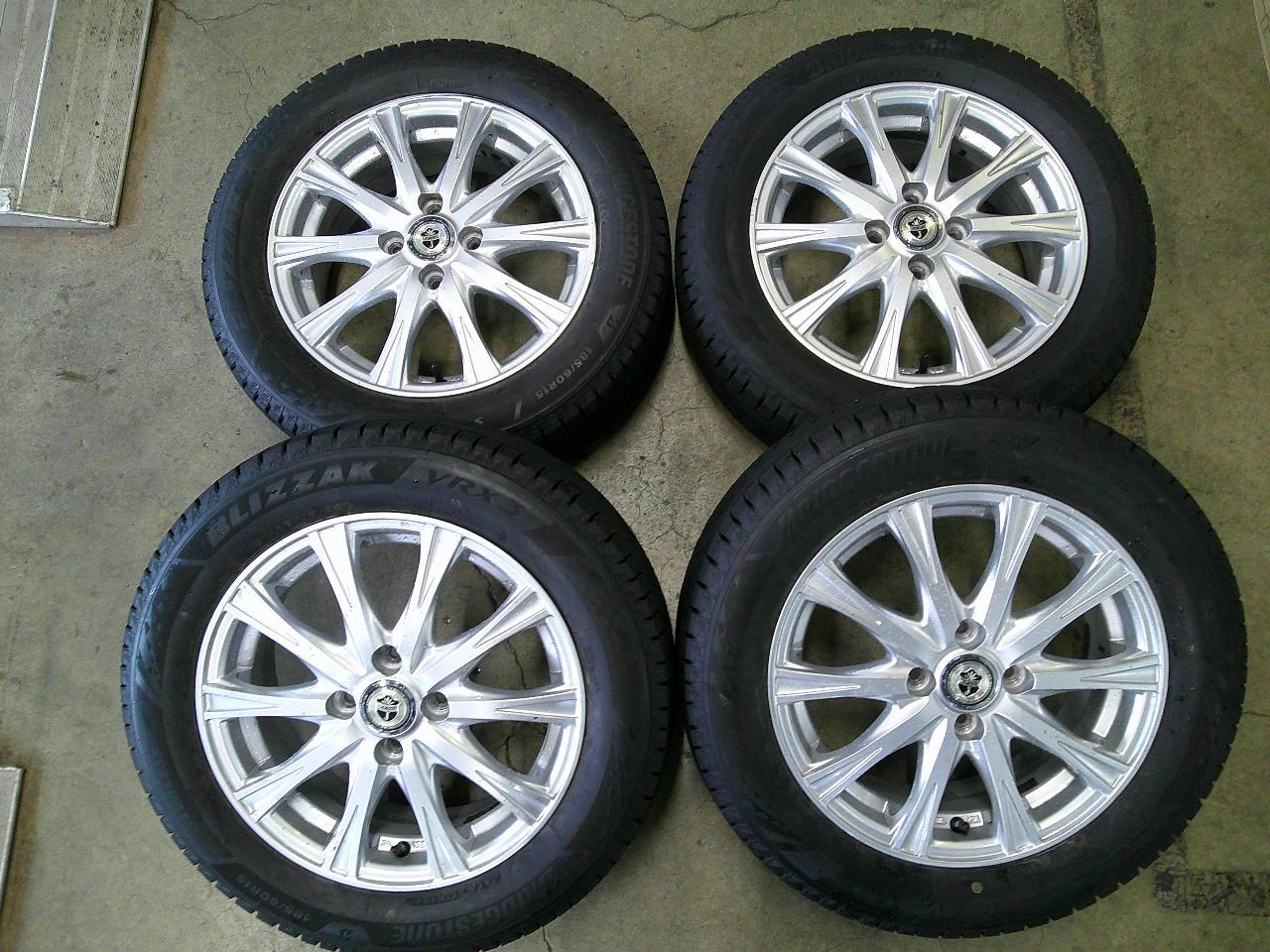 BRIDGESTONE
BLIZZAK
VRX3
+
weds
JOKER
SHOTT