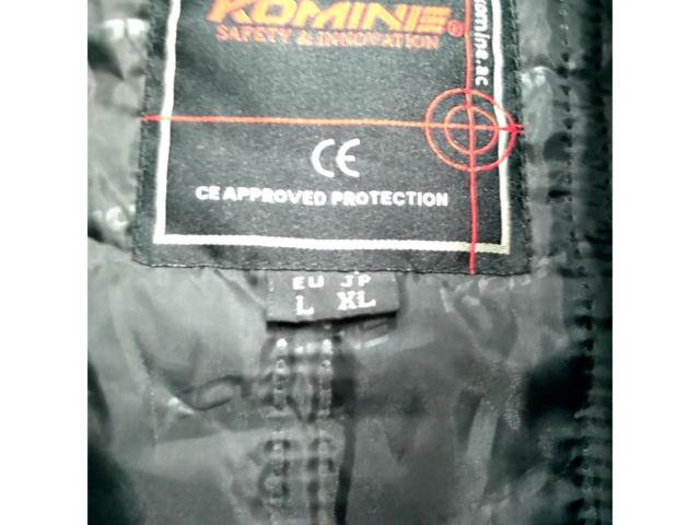 【KOMINE】サイズ:XL フルイヤーチタニウムジャケット