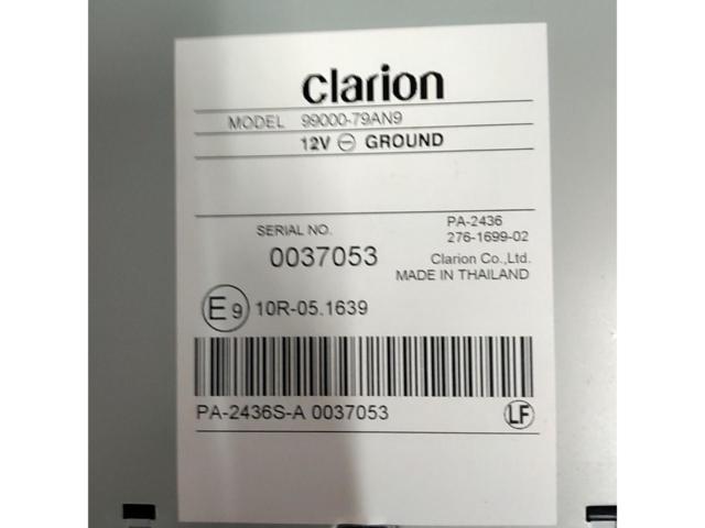 ClarionGCZ-215
99000-79 AN9