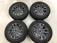 【AUTOBACS】LEBEN アルミホイール  + BRIDGESTONE(ブリヂストン) BLIZZAK VRX3 185/65R15