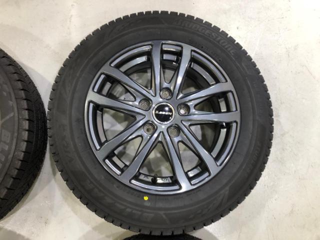【AUTOBACS】LEBEN アルミホイール  + BRIDGESTONE(ブリヂストン) BLIZZAK VRX3 185/65R15