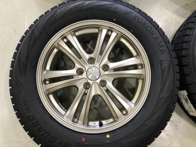 LAYCEA 6本スポーク  + YOKOHAMA(ヨコハマ) YOKOHAMA iceGUARD iG70 4本