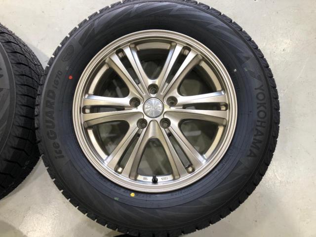 LAYCEA 6本スポーク  + YOKOHAMA(ヨコハマ) YOKOHAMA iceGUARD iG70 4本