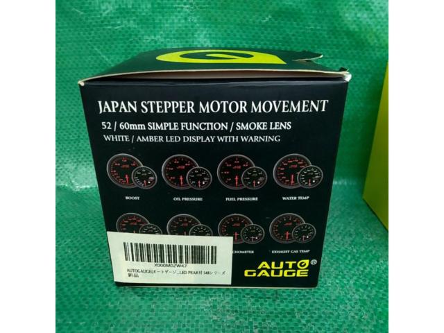 【Autogauge】タコメーター 60Φ スモークレンズ