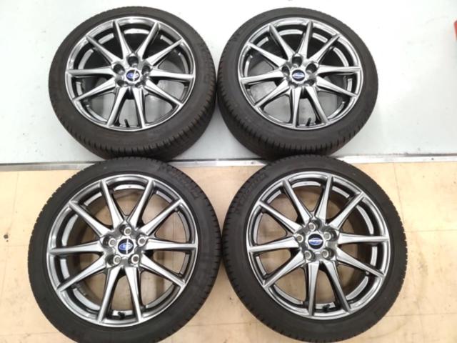 スバル純正(SUBARU)  BRZ Rグレード/ZD8 17インチアルミホイール(スーパーブラックハイラスター)  + MICHELIN(ミシュラン) Primacy HP
