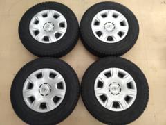 トヨタ純正(TOYOTA)  ハイエース/200系 スチールホイール  + HANKOOK(ハンコック) Winter RW06 195/80R15 107/105L
