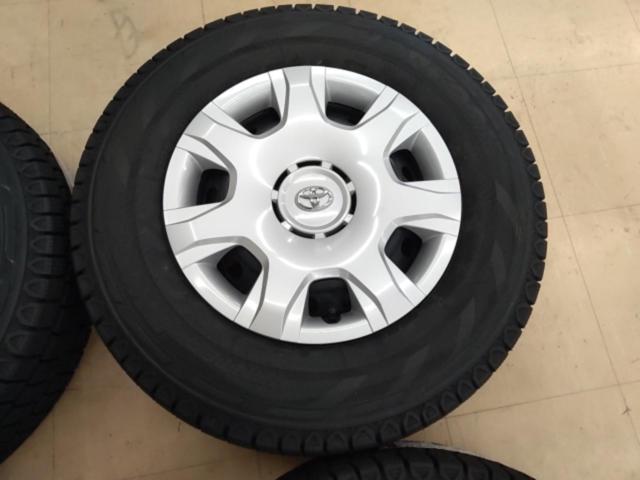 トヨタ純正(TOYOTA)  ハイエース/200系 スチールホイール  + HANKOOK(ハンコック) Winter RW06 195/80R15 107/105L