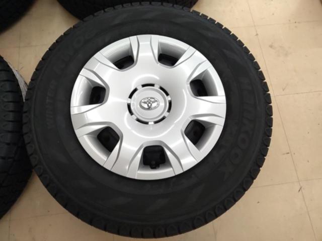 トヨタ純正(TOYOTA)  ハイエース/200系 スチールホイール  + HANKOOK(ハンコック) Winter RW06 195/80R15 107/105L