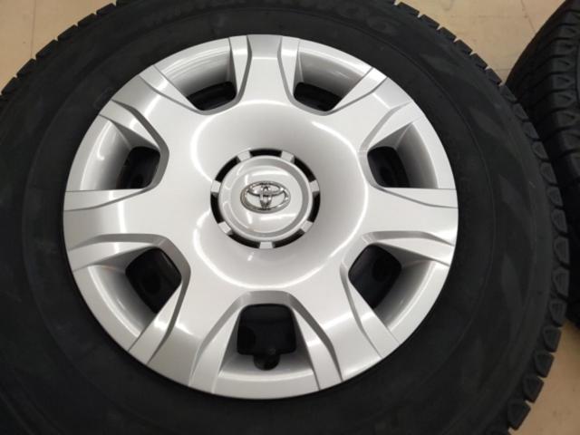 トヨタ純正(TOYOTA)  ハイエース/200系 スチールホイール  + HANKOOK(ハンコック) Winter RW06 195/80R15 107/105L