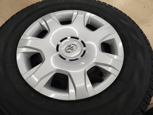 トヨタ純正(TOYOTA)  ハイエース/200系 スチールホイール  + HANKOOK(ハンコック) Winter RW06 195/80R15 107/105L