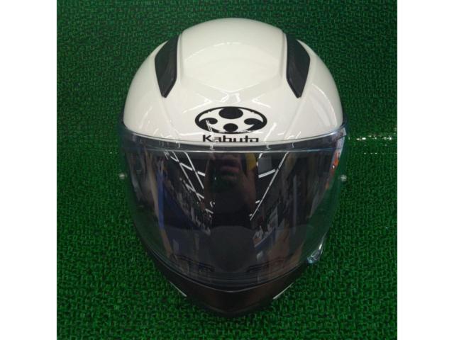 OGK Kabuto RYUKI(リュウキ) ホワイトメタリック Lサイズ