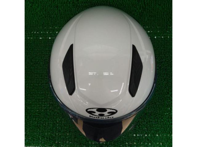 OGK Kabuto RYUKI(リュウキ) ホワイトメタリック Lサイズ