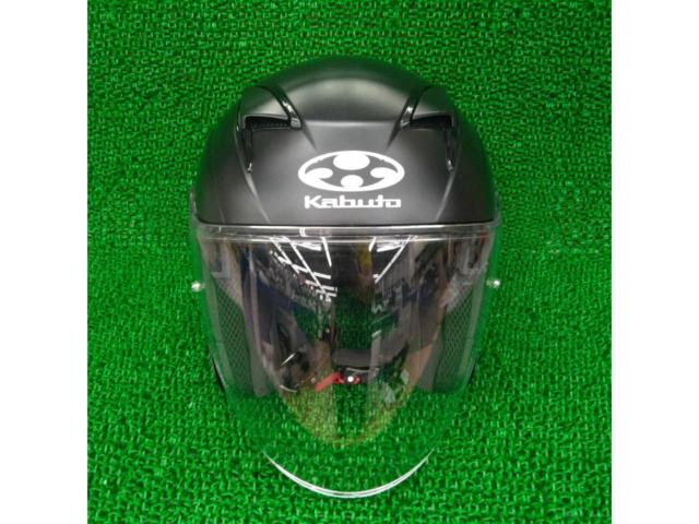 OGK Kabuto(カブト) EXCEED ジェットヘルメット マットブラック Mサイズ