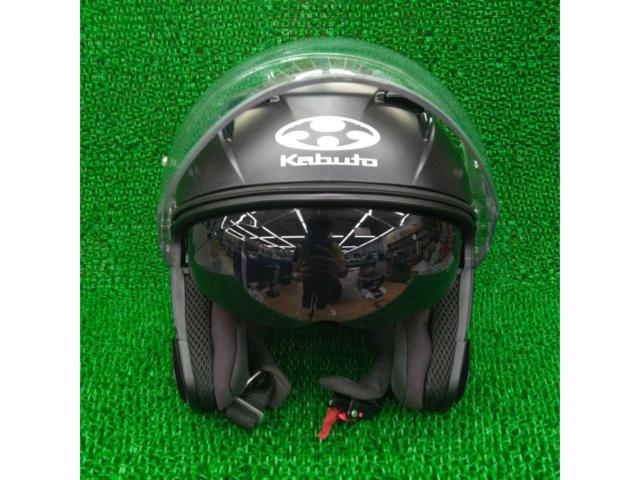 OGK Kabuto(カブト) EXCEED ジェットヘルメット マットブラック Mサイズ
