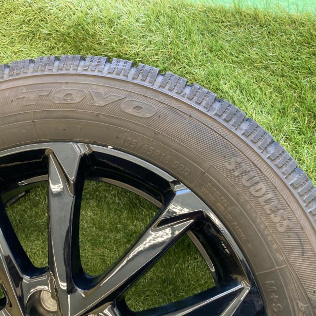 KOSEI QRASIZ GC36F + TOYO OBSERVE GARIT GIZ 195/65R16 2023年製造