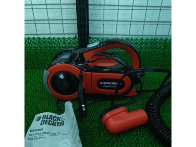 【BLACK&DECKER】ピボットオート/車載クリーナー