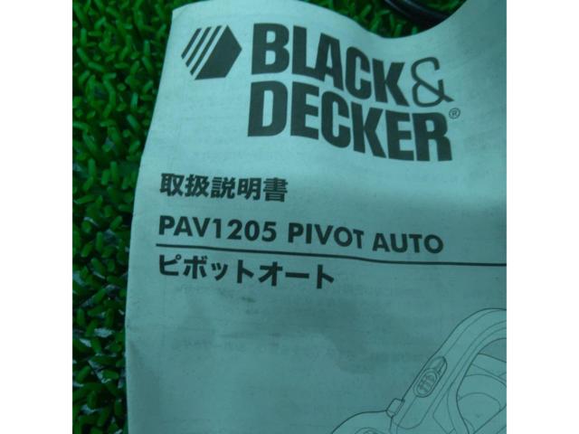【BLACK&DECKER】ピボットオート/車載クリーナー