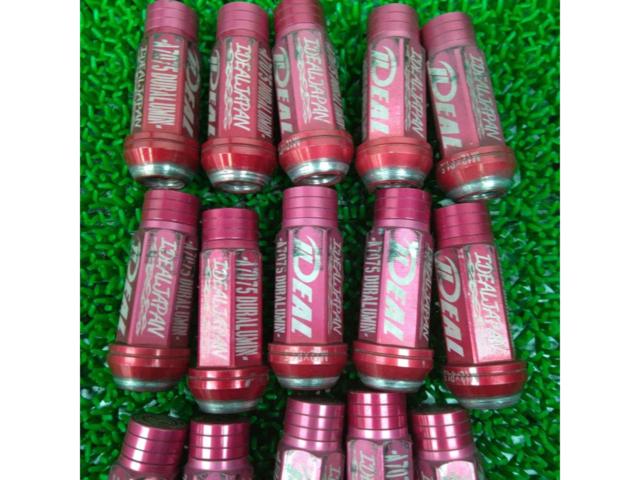 【IDEAL】M12×P1.5 19HEX レーシングナット20個セット