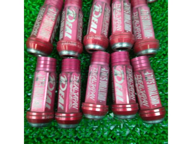 【IDEAL】M12×P1.5 19HEX レーシングナット20個セット