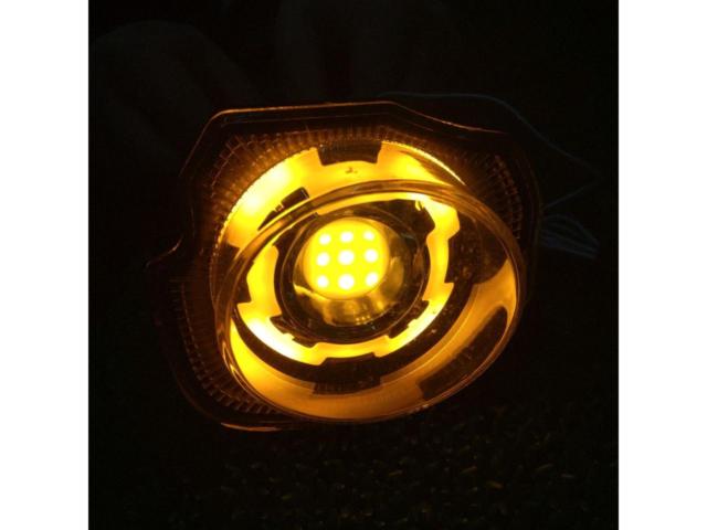 【メーカー不明】MK53S/スペーシアギア LEDフロントウィンカー
