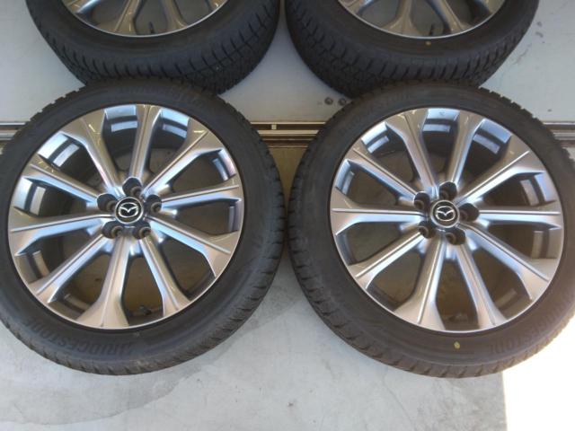 【マツダ純正】CX-60純正ホイール +【BRIDGESTONE】BLIZZAK DM-V3