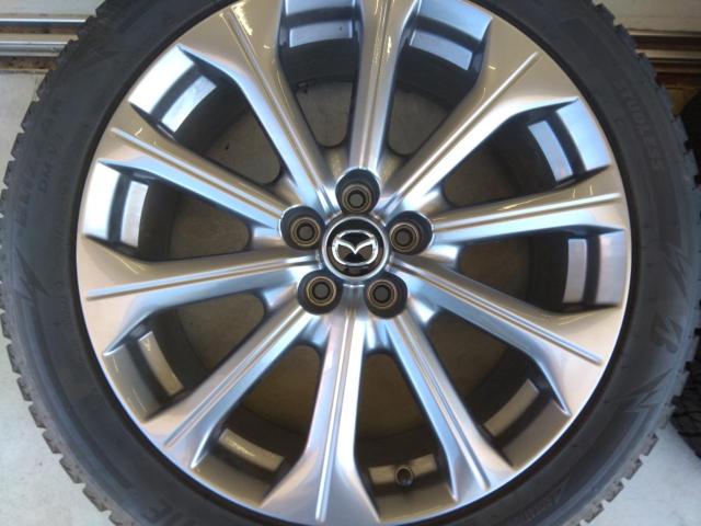 【マツダ純正】CX-60純正ホイール +【BRIDGESTONE】BLIZZAK DM-V3