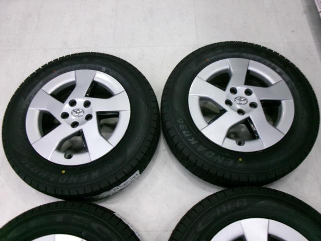 【トヨタ純正(TOYOTA)】30系プリウス後期純正ホイール + 【KENDA(ケンダ)】 KR36※新品タイヤセット※