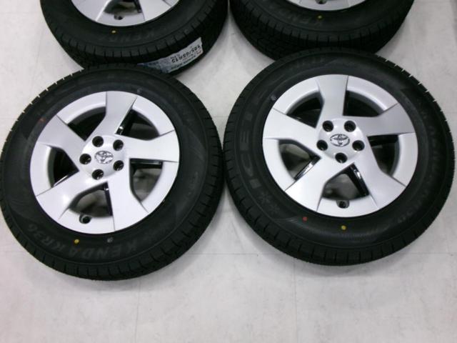 【トヨタ純正(TOYOTA)】30系プリウス後期純正ホイール + 【KENDA(ケンダ)】 KR36※新品タイヤセット※