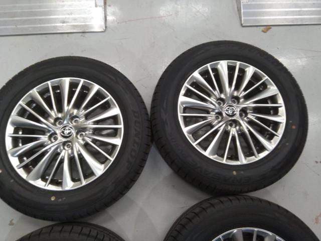 【トヨタ純正】30系アルファード 後期純正ホイール +【DUNLOP】ENASAVE RV505