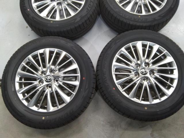 【トヨタ純正】30系アルファード 後期純正ホイール +【DUNLOP】ENASAVE RV505