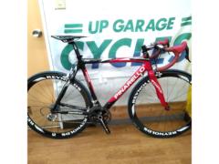 ※左前ブレーキ仕様 PINARELLO PARIS FP 2007年モデル 700×23c 2×10s カーボンロードバイク ブラック 55サイズ