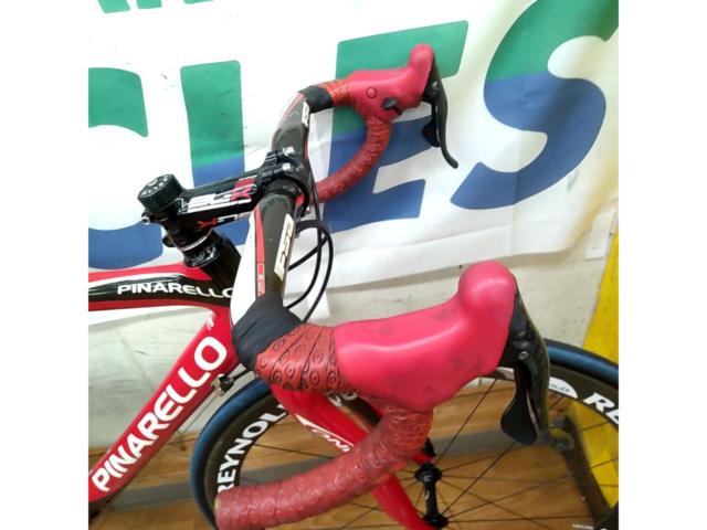 ※左前ブレーキ仕様 PINARELLO PARIS FP 2007年モデル 700×23c 2×10s カーボンロードバイク ブラック 55サイズ