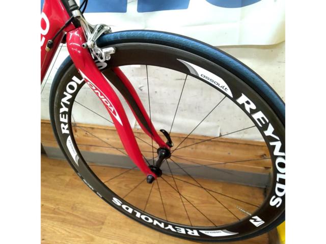 ※左前ブレーキ仕様 PINARELLO PARIS FP 2007年モデル 700×23c 2×10s カーボンロードバイク ブラック 55サイズ